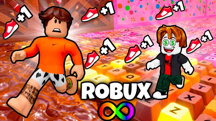 Tênis +1 Robux Sem Parar