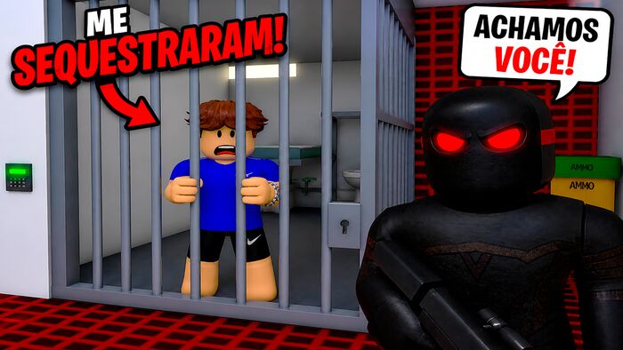 Fui Sequestrado no Roblox!